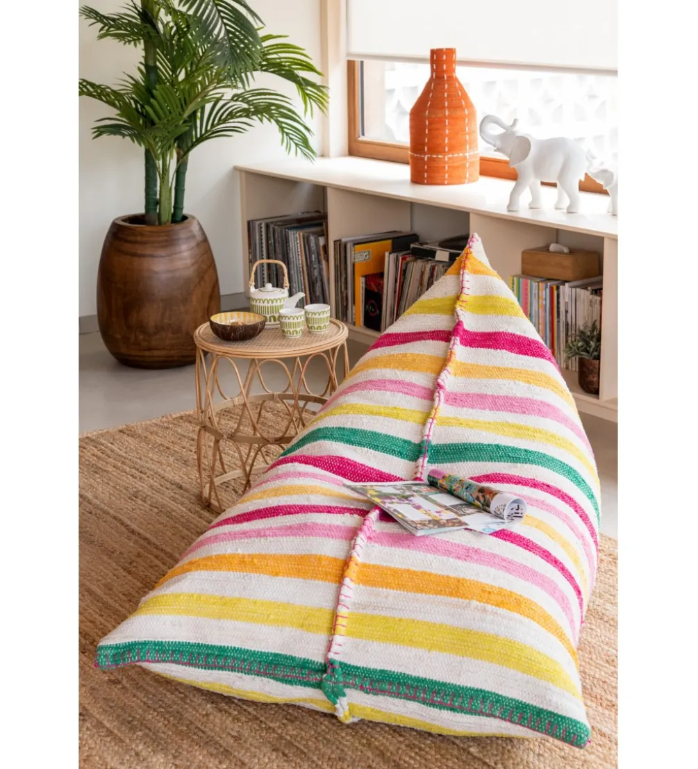 Pufa COCOON STRIPES 150 cm wielokolorowa