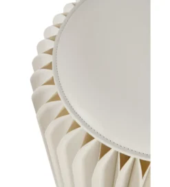 Pufa FOLDABLE 42 cm biała