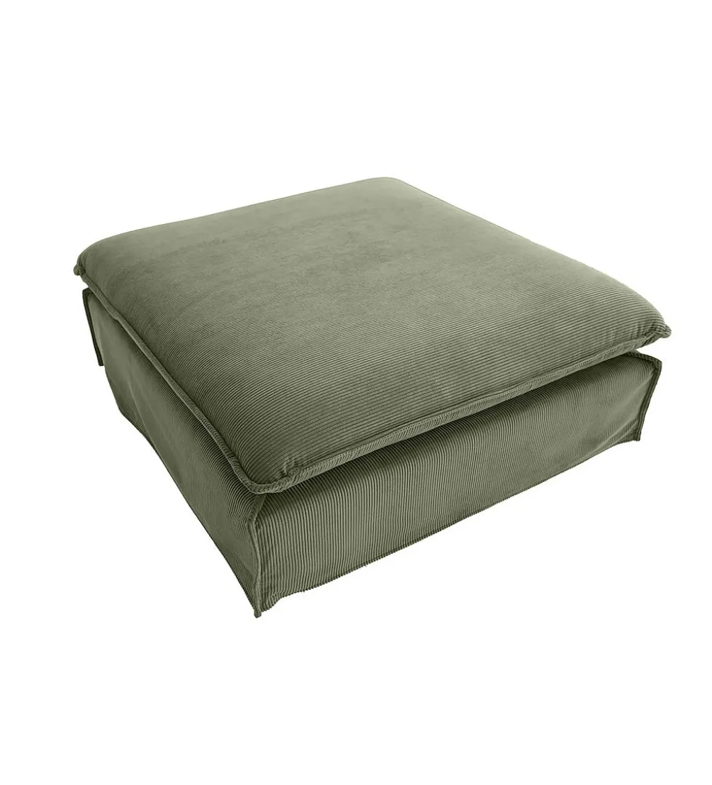 Pufa HEAVEN 100 cm cord zielona