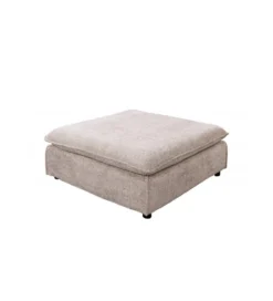 Pufa HEAVENLY Heaven 100 cm Bouclé beżowa