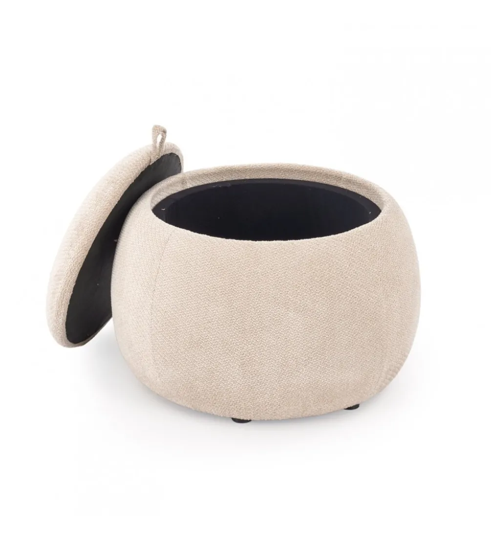 Pufa LUMI 40 cm beżowa