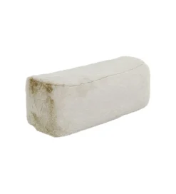 Pufa MIKA FURR 131 cm kremowa