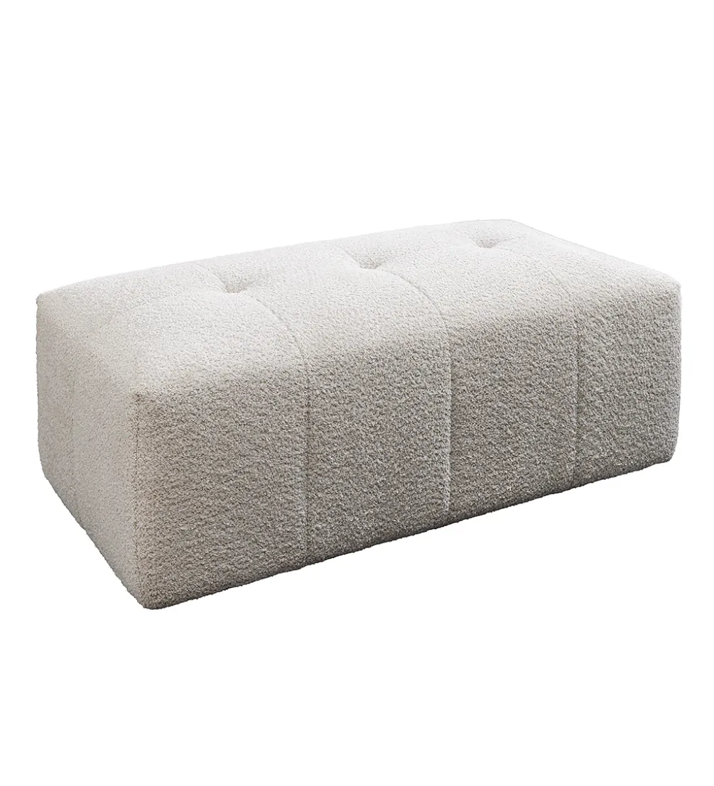 Pufa ROYAL 120 cm bouclé szampański beżowy