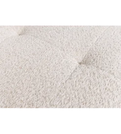 Pufa ROYAL 120 cm bouclé szampański beżowy