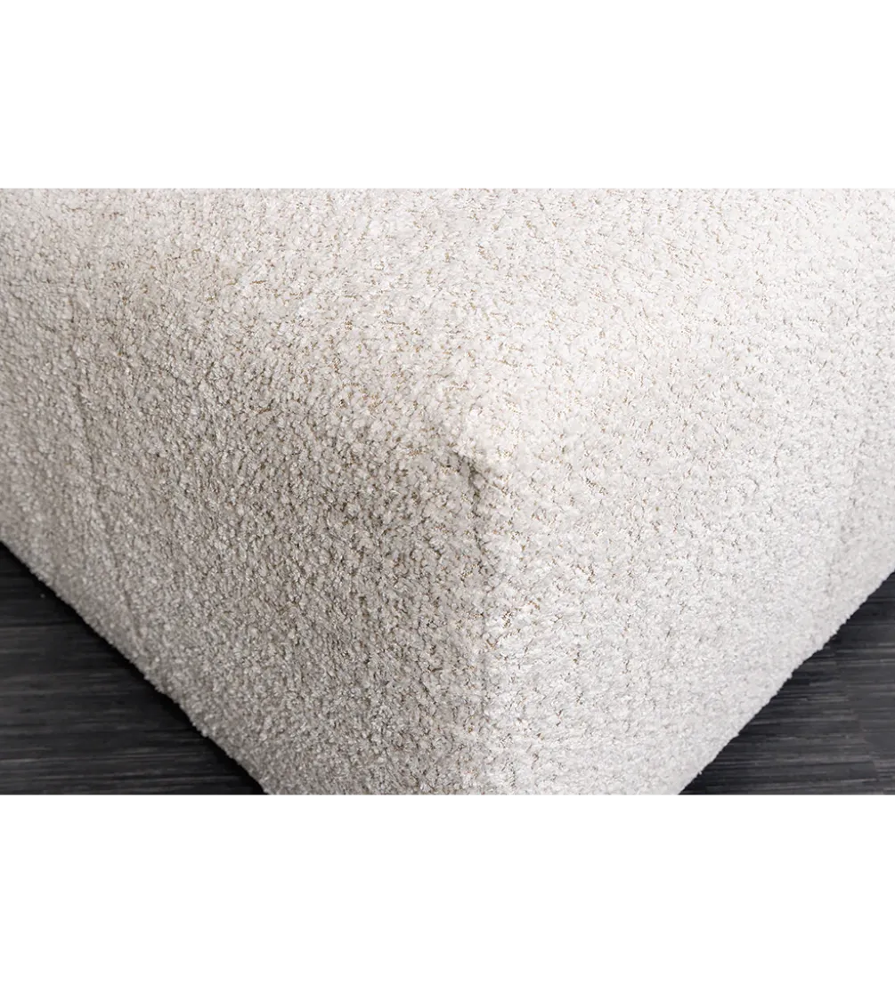 Pufa ROYAL 120 cm bouclé szampański beżowy