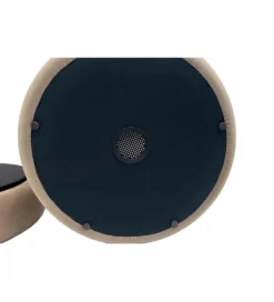 Pufa VOGUE 40 cm z schowkiem welwet champagne greige