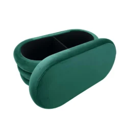 Pufa VOGUE 85 cm z schowkiem welwet zielony