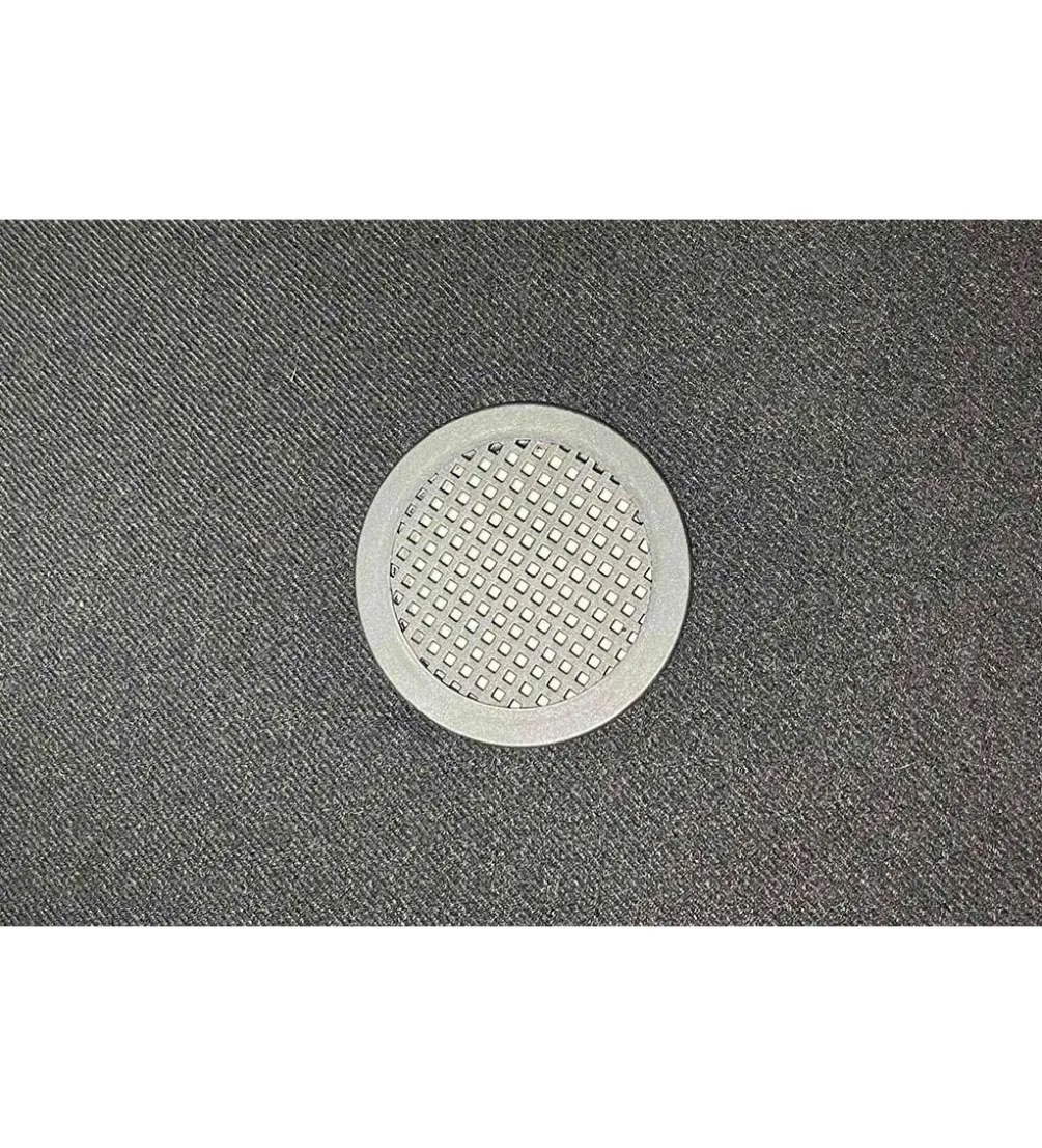 Pufa VOGUE 40 cm z schowkiem welwet brązowy miedziany