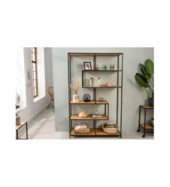 Regał ALPERA 114 cm w optyce dębu