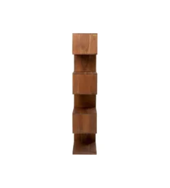 Regał AUTHENTICO ZICK ZACK 100 x 180 cm naturalny drewno mango