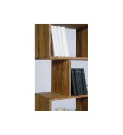 Regał AUTHENTICO ZICK ZACK 60 x 150 cm drewno mango