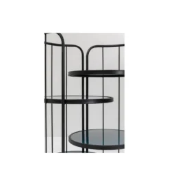 Regał Bandeja 110 cm czarny