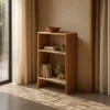 Regał BELLAMONTE 86 cm drewno teak naturalny