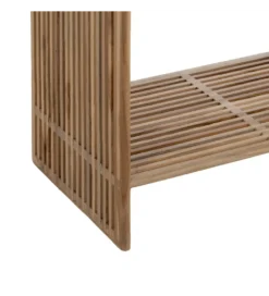 Regał BELLAMONTE 86 cm drewno teak naturalny