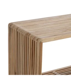 Regał BELLAMONTE 86 cm drewno teak naturalny