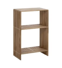 Regał BELLAMONTE 86 cm drewno teak naturalny