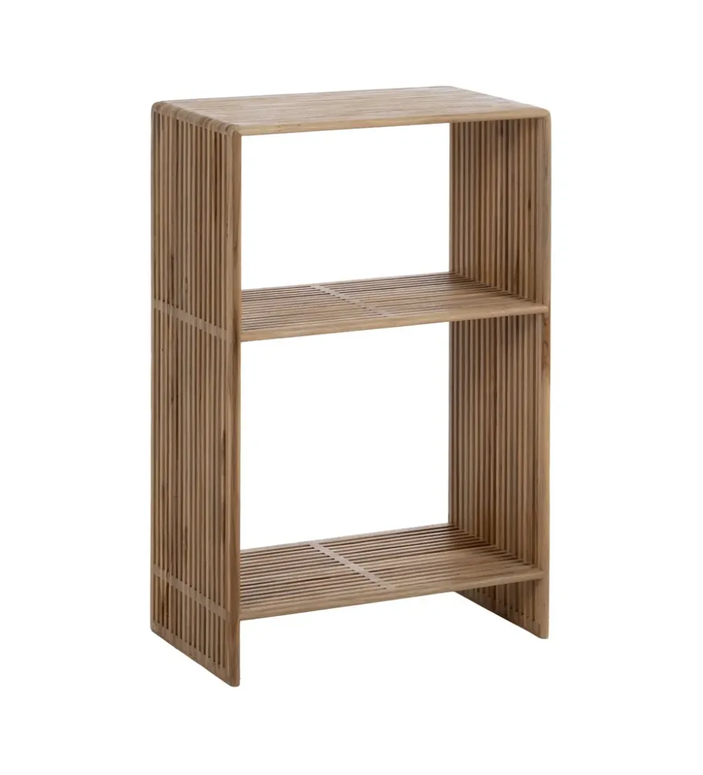 Regał BELLAMONTE 86 cm drewno teak naturalny