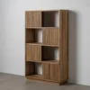 Regał BELLAMONTE 168 cm drewno teak naturalny