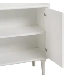 Regał BERET 80 cm drewno jodłowe biała