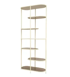Regał BRIX JILL 190 cm biały