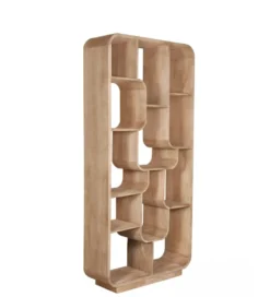 Regał BRIX LOGAN 190 cm drewno mango naturalny
