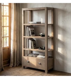 Regał COTTAGE 180 cm drewno sosny