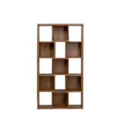 Regał CUBES BALANCE 103 x 192 cm drewno mango