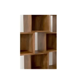 Regał CUBES BALANCE 103 x 192 cm drewno mango