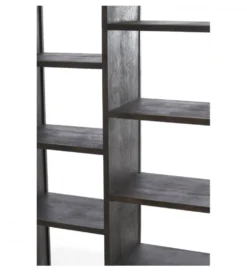 Regał DANE 200 cm czarny