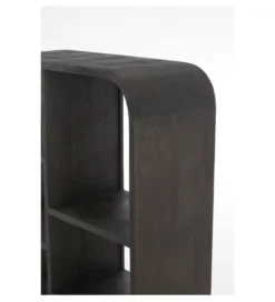 Regał DANE 200 cm czarny