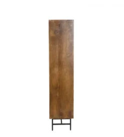 Regał DUBAKU 180 cm naturalny brązowy