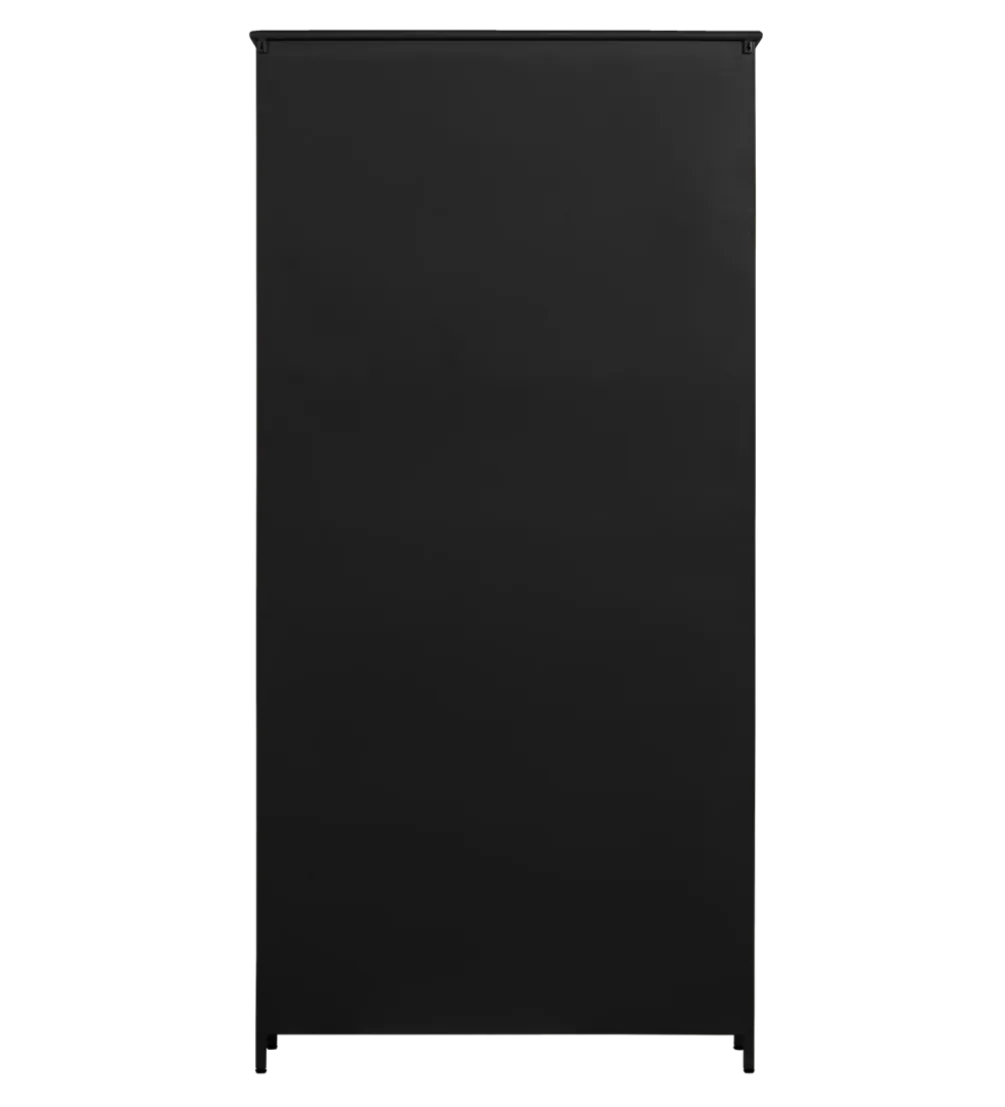 Regał EXHIBIT 200 cm czarny