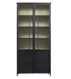 Regał EXHIBIT 200 cm czarny