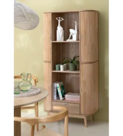 Regał GEZA 88 cm naturalny drewno sosna