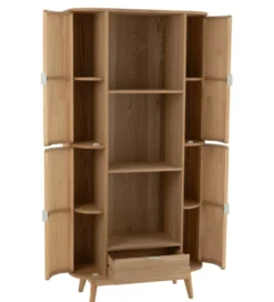 Regał GEZA 88 cm naturalny drewno sosna