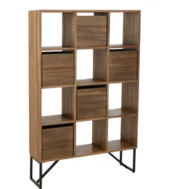 Regał GRACKY drewno teak naturalny