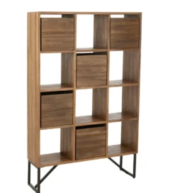 Regał GRACKY drewno teak naturalny