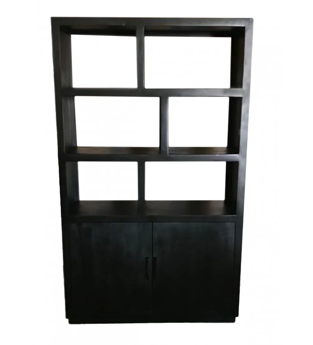 Regał JAXI 120 cm czarny