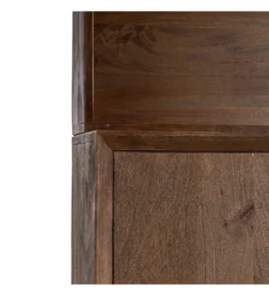 Regał KILIAN 195 cm drewno mango brązowa