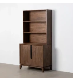 Regał KILIAN 195 cm drewno mango brązowa