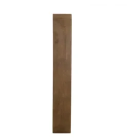 Regał LABARE 200 cm drewno mango ciemnobrązowy