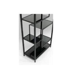 Regał Loft 195 cm czarny