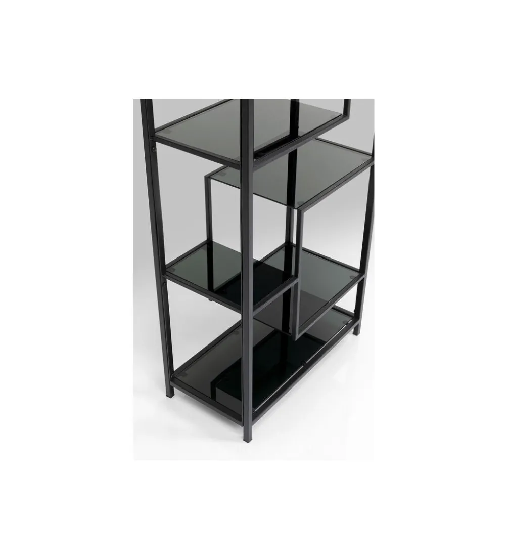 Regał Loft 195 cm czarny