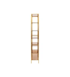 Regał LOFT 115 cm złoty