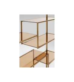 Regał LOFT 115 cm złoty