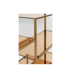 Regał LOFT 115 cm złoty