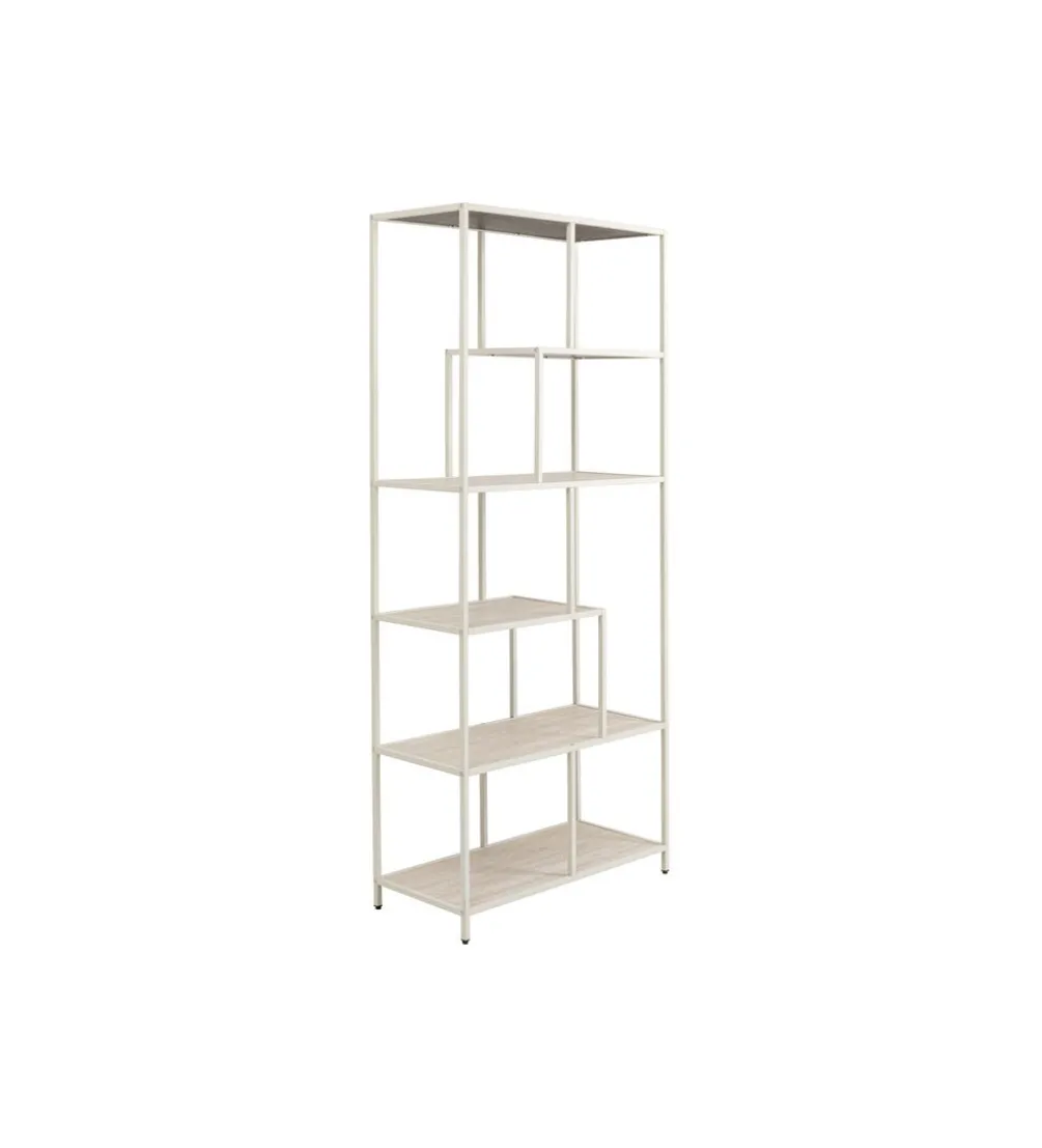 Regał LOFTIE 77 x 185 cm beżowy