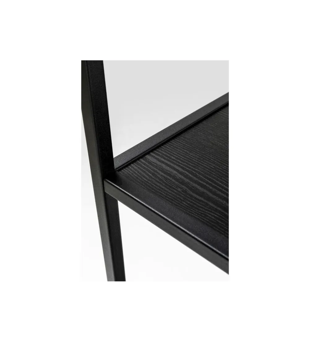 Regał LOFTIE 77 x 185 cm czarny