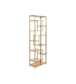 Regał LOFT 60 x 195 cm złoty
