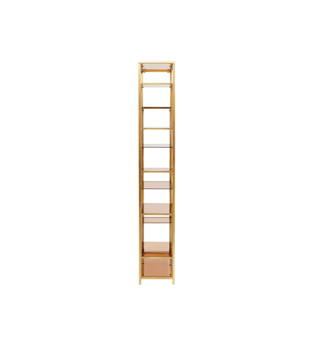 Regał LOFT 60 x 195 cm złoty